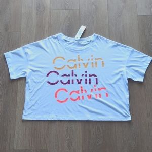 Calvin Klein Performance - Neon Crop Top